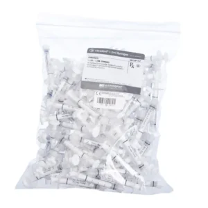 1.2ml Plastic Syringe 100pk