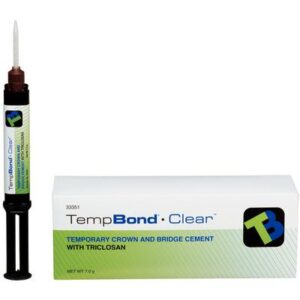 TempBond Clear with Triclosan – Automix Syringe Refill, 6 g