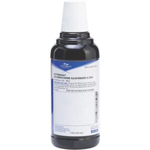 Patterson 0.12 Chlorhexidine Gluconate Oral Rinse, Light Mint