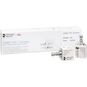 CEREC MTL™ Zirconia CAD/CAM Blocks – Mono, 4/Pkg - DENTSPLY Caulk