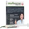 Product Details Orasoothe® “Sockit” Gel is an FDA approved oral hydrogel wound dressing used to promote optimal healing and pain management after invasive dental procedures. It is perfect for extraction sites, bone grafting, implants, laser treatments, scaling, ulcers, orthodontic irritations and all injuries of the oral mucosa. Unique syringe design allows for localized and direct placement Made from only 6 all-natural, nontoxic, food-based ingredients, so it is safe to swallow Pleasant fragrance and taste