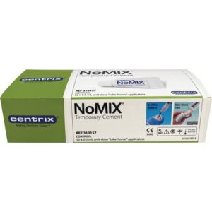 NoMix Moisture-Activated Temporary Cement Take-Home Dispensers – 50 g, 50/Pkg - NoMix Moisture-Activated Temporary Cement Take-Home Dispensers